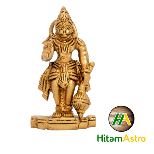 Hanuman Idol with Hanuman Chalisa (Saturn)